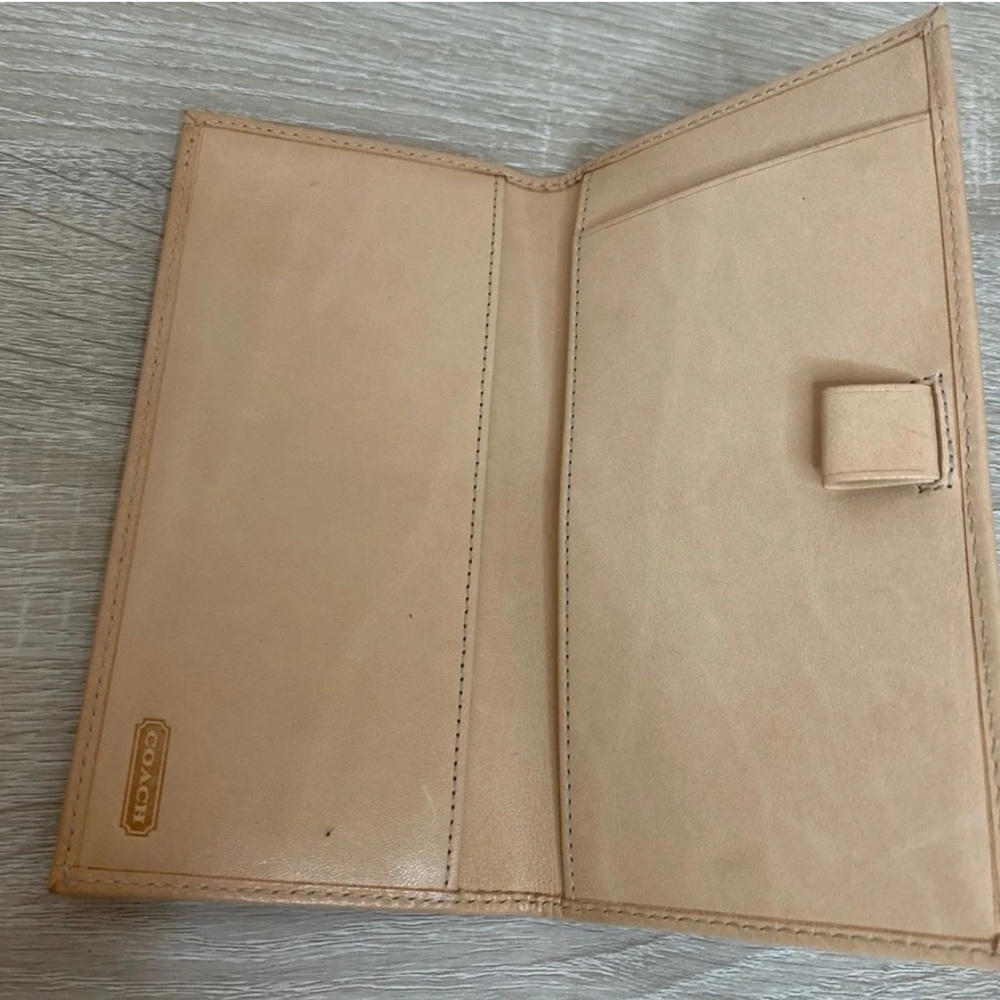 Coach Checkbook Monogram Wallet - Picture 3 of 9